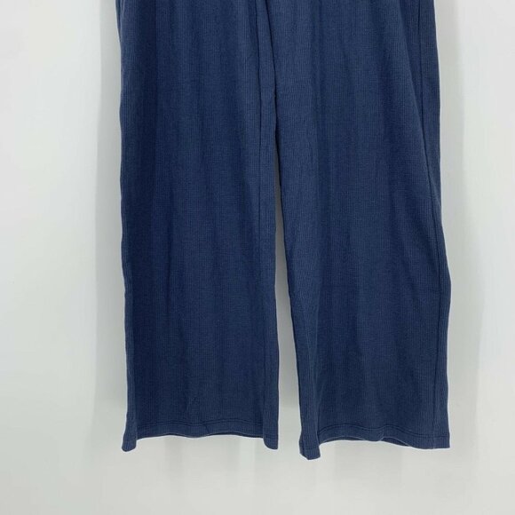 Talbots Waffle Knit Wide Leg Sweat Pants Size XS Pajama Bottoms Lounge Comfort - Picture 4 of 8